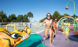 Splashzone au camping Le Pipiou