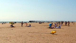 La plage de la Baigneuse