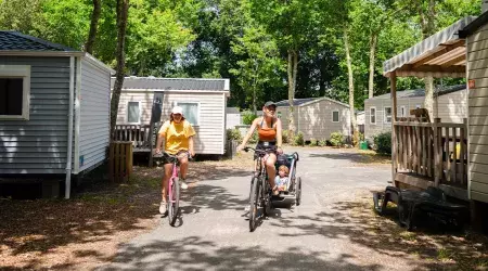 Balade à vélo dans le Domaine de Soulac