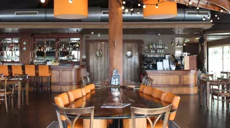 Restaurant camping de Lauwersoog aux Pays-Bas