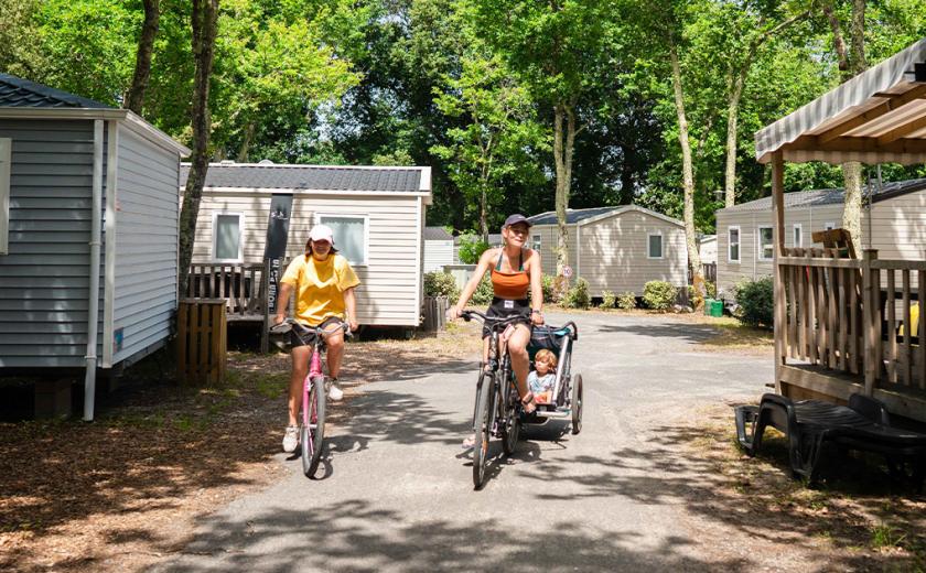 Balade à vélo dans le Domaine de Soulac